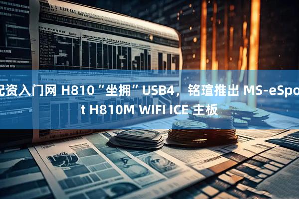 配资入门网 H810“坐拥”USB4，铭瑄推出 MS-eSport H810M WIFI ICE 主板