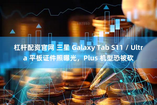 杠杆配资官网 三星 Galaxy Tab S11 / Ultra 平板证件照曝光，Plus 机型恐被砍